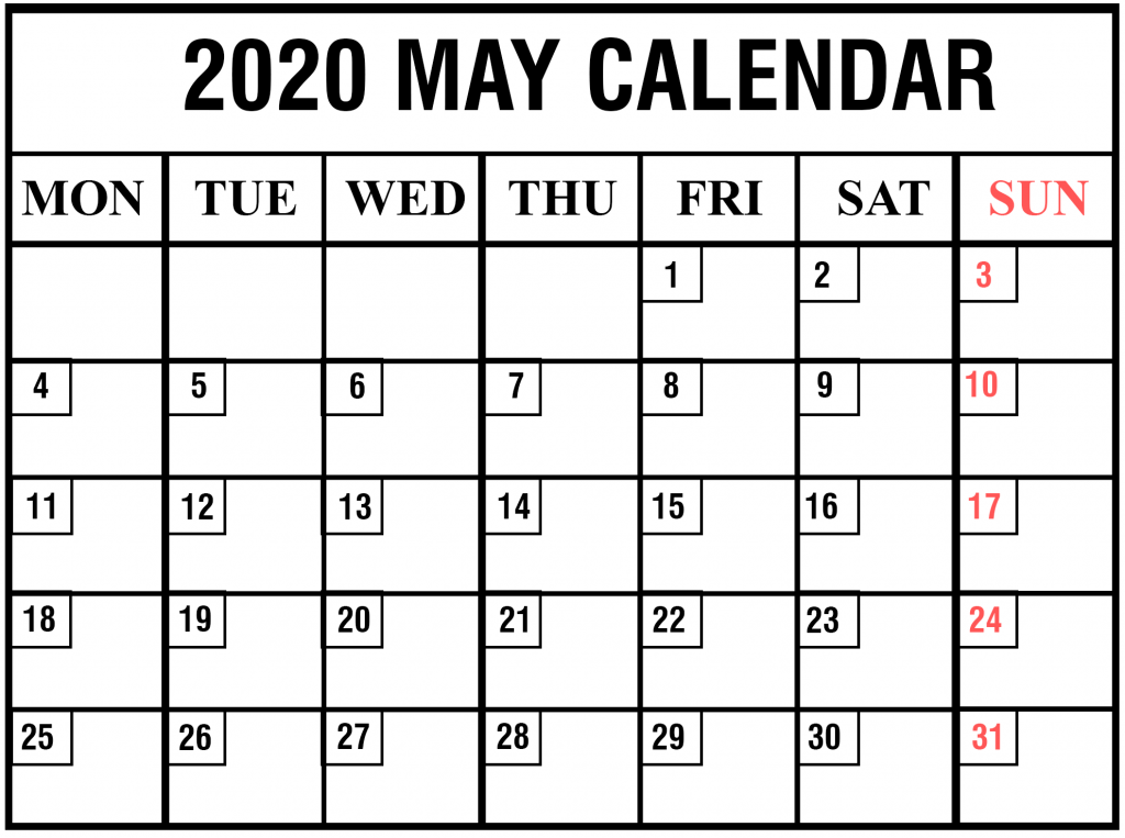 Май 2020 календарь. May Calendar.