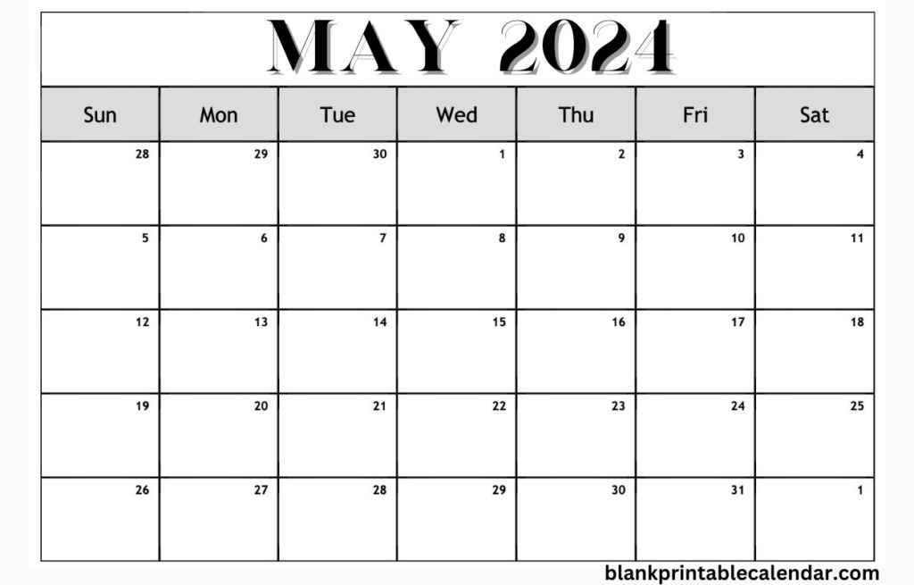 May 2024 Doc Calendar