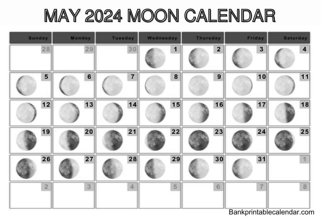 Moon May 2024 templates